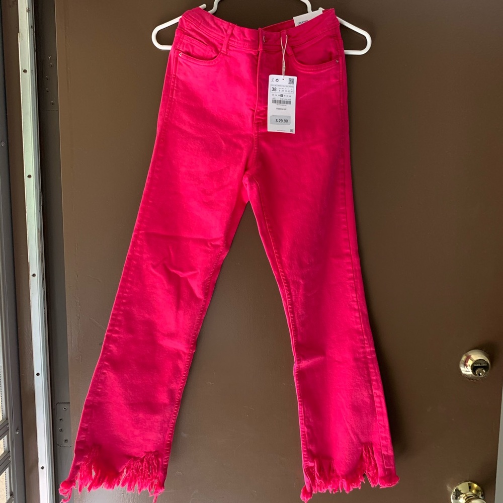 Zara Pink Jeans